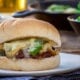 Philly Cheesesteak Smothered Burgers