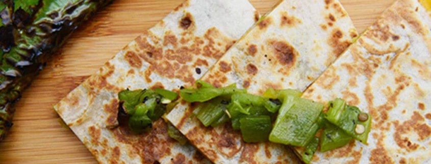 Hatch Chile Grilled Quesadilla