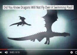 Dragons Won't Fly Over a Swimming Pool