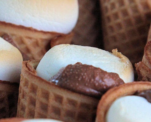 S'mores in Cone