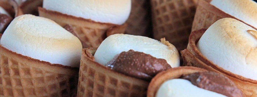 S'mores in Cone