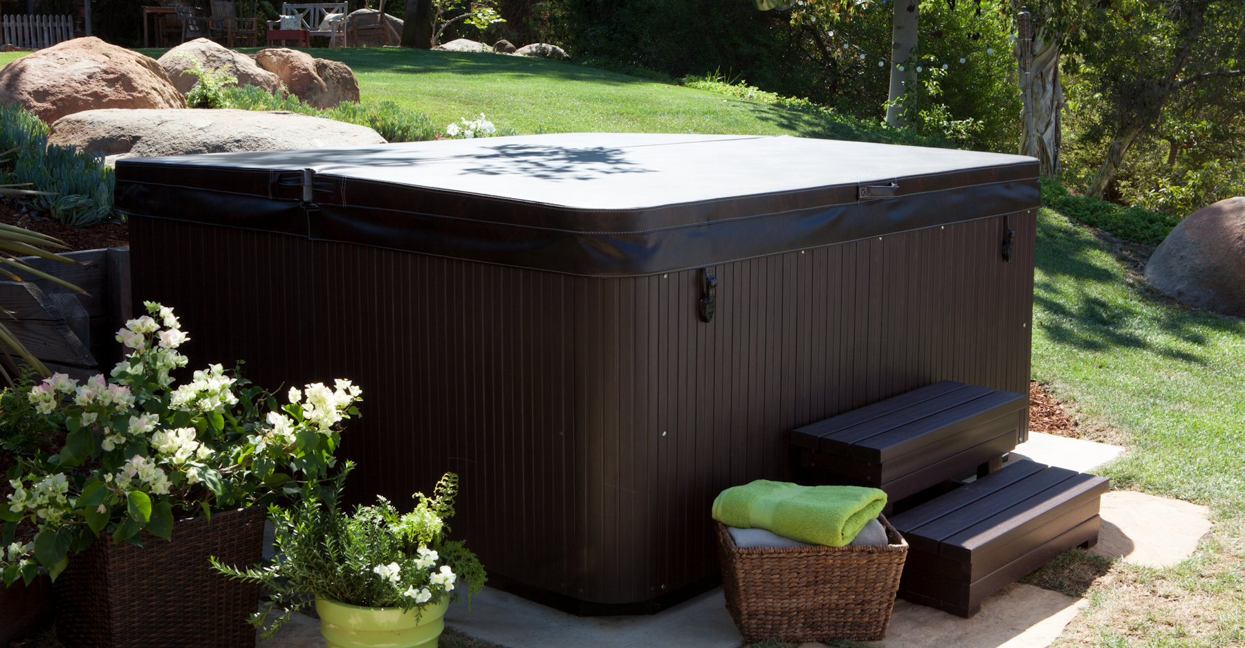 Backyard Hot Tub Privacy The Right Way