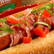 Prosciutto Wrapped Cheese Dogs