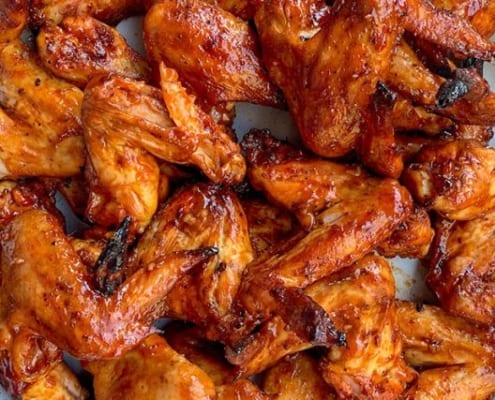 The BBQ Buddha's Game Day Wings