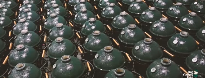 how the big green egg is made