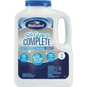 BioGuard SilkGuard Complete 1 Inch Chlorinating Tablets-4.5pounds
