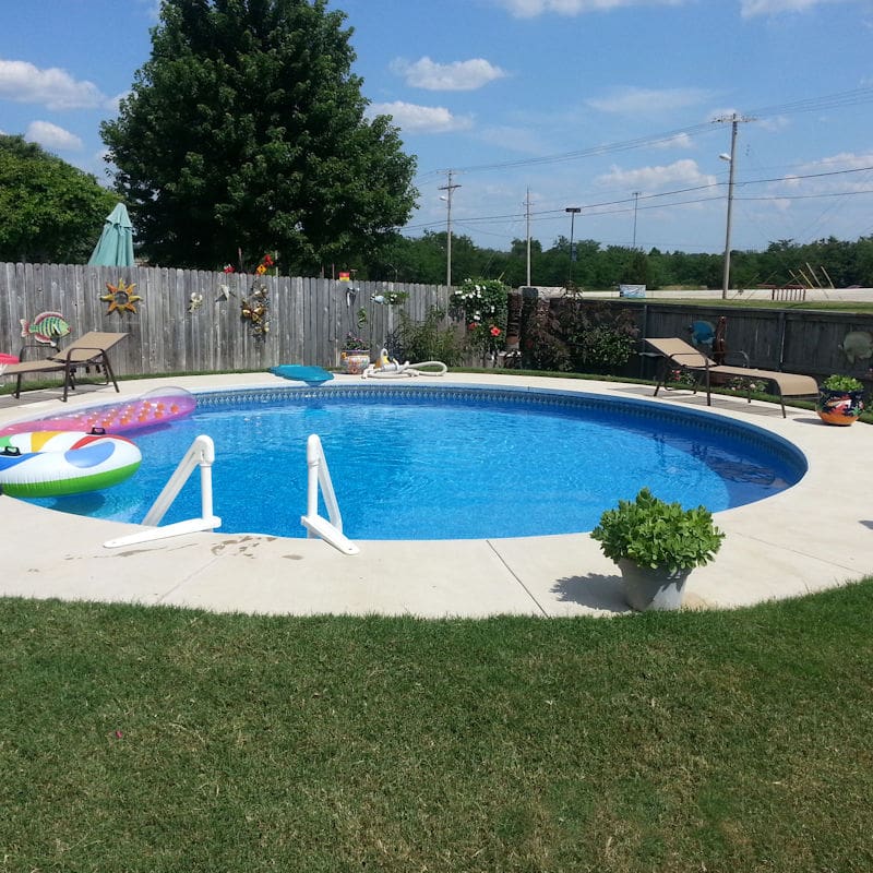 New Pool Construction Vinyl Liner Pool