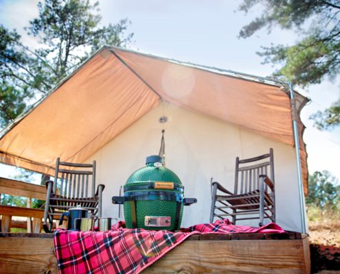 Go Camping with the Big Green Egg
