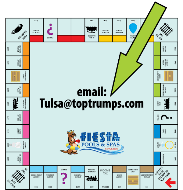 Monopoly Tulsa Edition Board Game