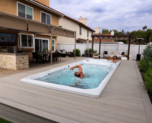 Health benefits of a swim spa