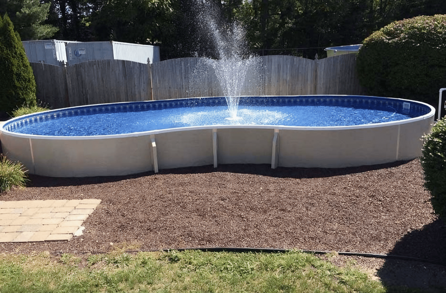 Optimum Pools Semi-Inground Swimming Pools | Fiesta Pools and Spas