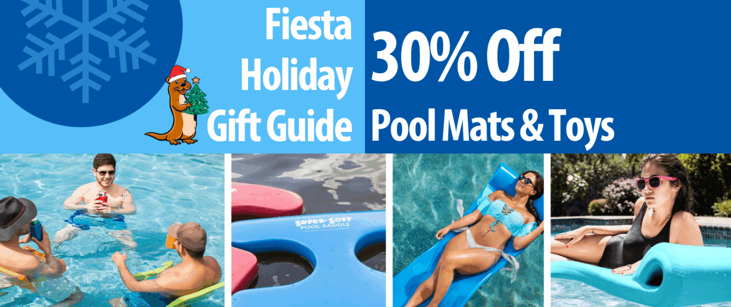 Fiesta Pool Mats and Toys