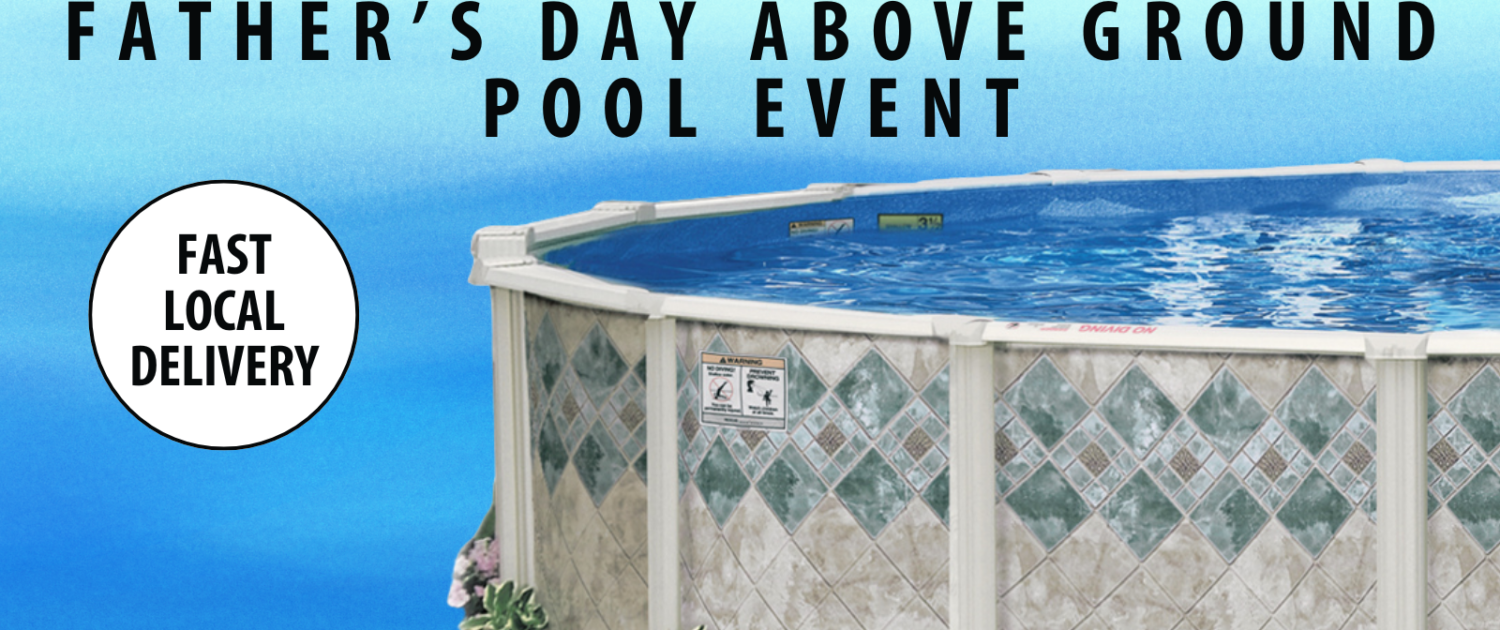 Fiesta Above Ground Pool June 1600 x 700 px | Fiesta Pools and Spas Fiesta Above Ground Pool June