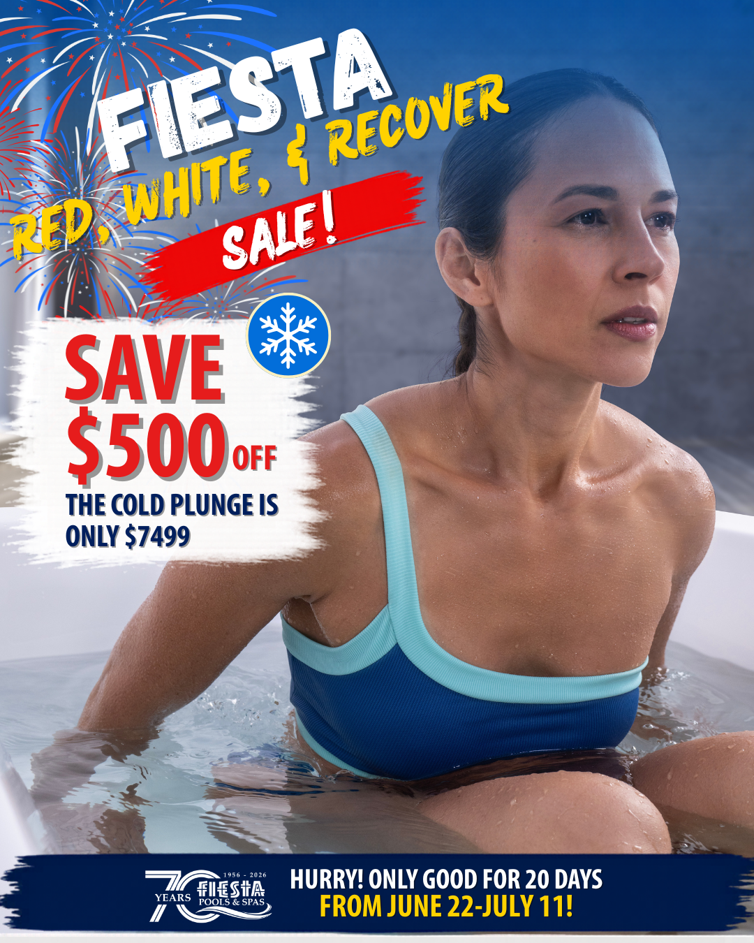 Fiesta July Cold Plunge