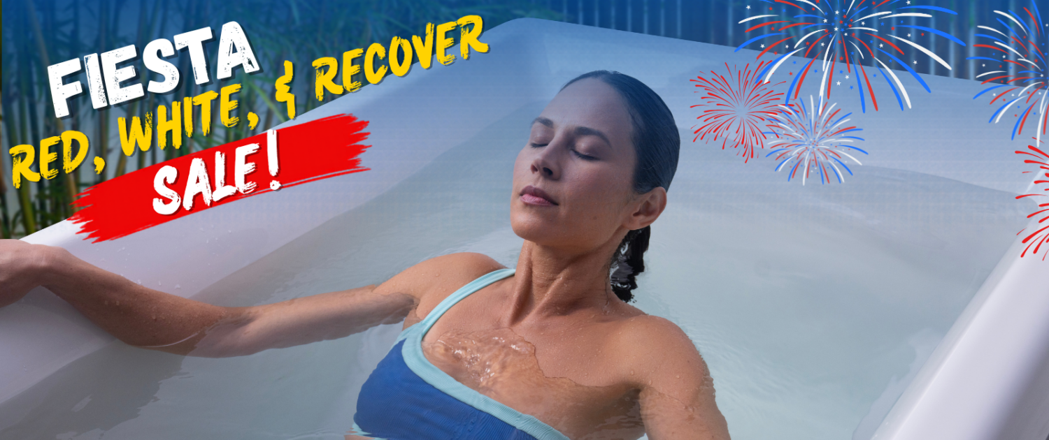 Fiesta July Cold Plunge 1600 x 700 px | Fiesta Pools and Spas Fiesta July Cold Plunge