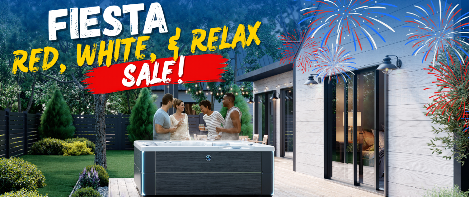 Fiesta July Hot Tub 1600 x 700 px | Fiesta Pools and Spas Fiesta July Hot Tub