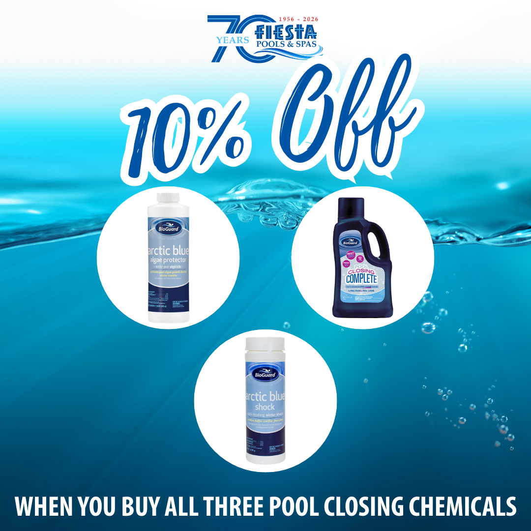 Fiesta Sale Retail 1080x1080 | Fiesta Pools and Spas Closing Bundle