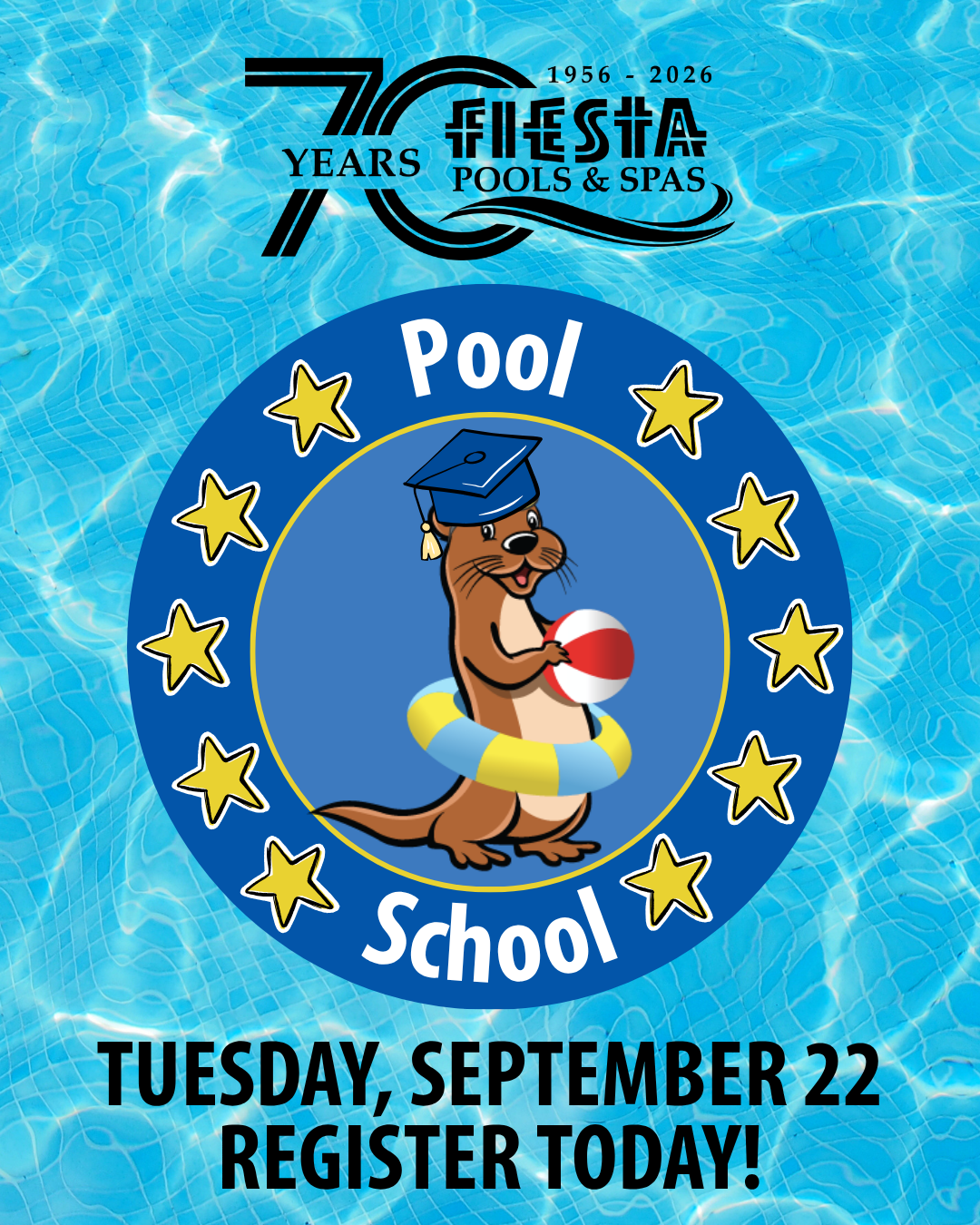 Pool School 1080 x 1350 px | Fiesta Pools and Spas Pool School